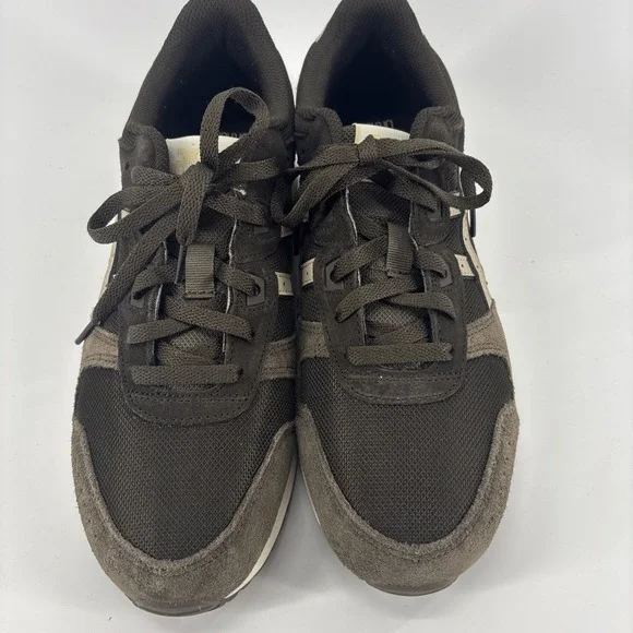 ASICS Lyte Classic Women's Ortholite Sneakers Sz 8.5 Black/Gravel 90's Inspired - Picture 2 of 8